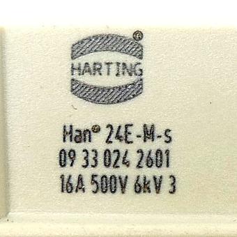 Stifteinsatz Han 24E-M-s 