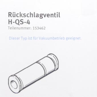 Non-return valves H-QS-4 