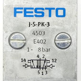 5/2 bistable Pneumatic Valve J-5-PK-3 