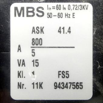 Current transformer 