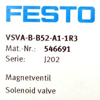 Solenoid valve VSVA-B-B52-A1-1R3 
