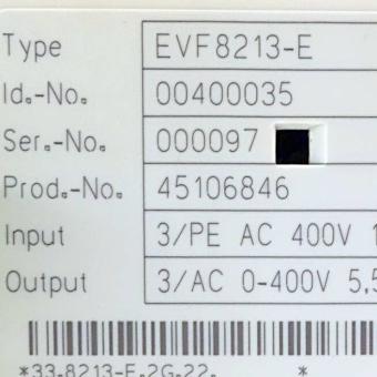 Frequency converter EVF8213-E 