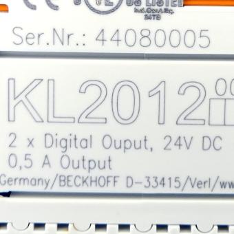 Digital-Ausgangsklemme KL2012 