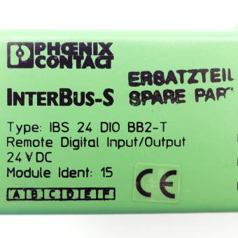 Remote Digital Ein-/Ausgabemodul IBS 24 DIO BB2-T 