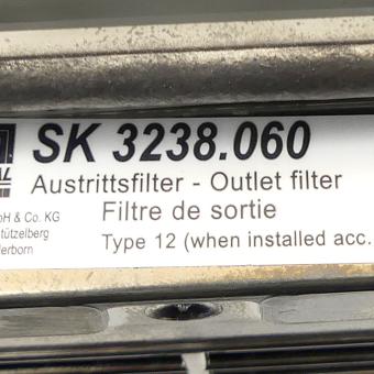 Austrittsfilter 