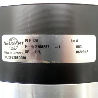 Planetary gearbox PLE 120 