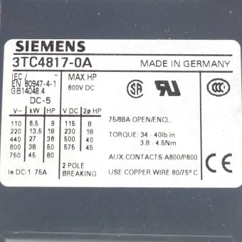 Schütz 3TC4817-0A 