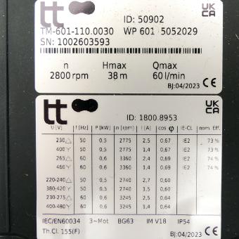 Tauchpumpe TM-601-110.0030 