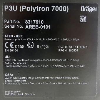 P3U Polytron 7000 Gaswarngerät 