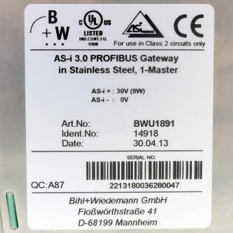 AS-i 3.0 PROFIBUS Gateway 