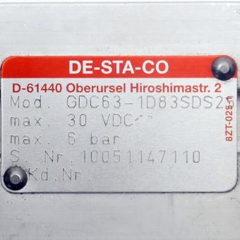 Pneumatic power clamp GDC63-1D83SDS25 