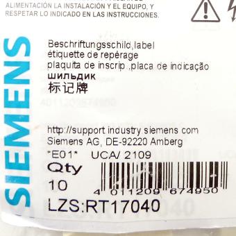 Beschriftungsschild 15 mm für RT und RY Relais 