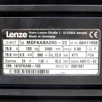 Servomotor mit Getriebe MDFKABA090-22 