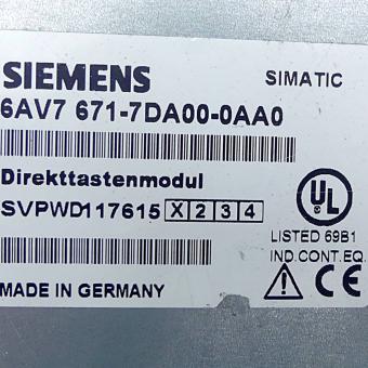 Direct key module 6AV7 671-7DA00-0AA0 