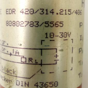 Druckaufnehmer mit frontbündiger Membrane EDR 420/314.215/406 