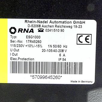 Compact control unit 