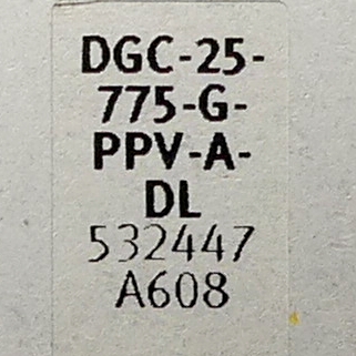 Linearantrieb DGC-25-775-G-PPV-A-DL 