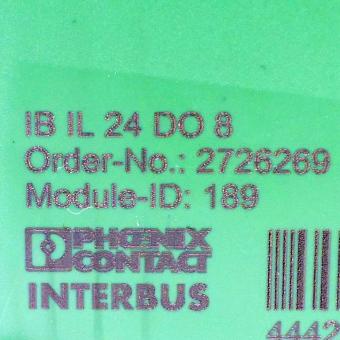 Inline-Klemme IB IL 24 DO 8 