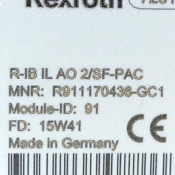 Funktionsklemme R-IB IL AO 2/SF-PAC 