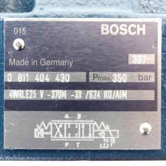4/3 Proportional directional control valve 4WRLE25 V -370M -3X /G24 K0/A1M 