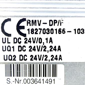 Profibus-DP RMV-DP/F 