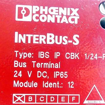 Bus Terminal IBS IP CBK 1/24-F 