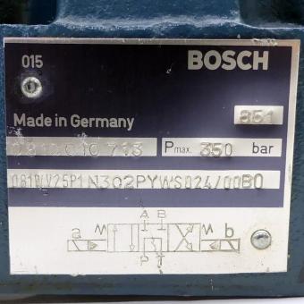 Pilot operated 4/3-way valve 081WV25P1N302PYWS024/00B0 