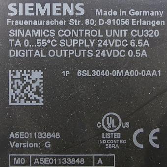SINAMICS Control Unit CU320 