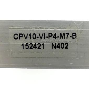 Multi-pin plug CPV10-VI-P4-M7-B 