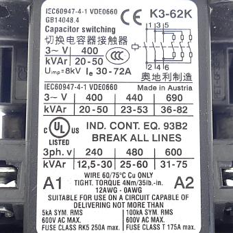 Capacitor contactor 