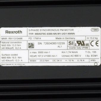 3-Phase Synchronous PM-Motor MSK070C-0300-NN-M1-UG1-NNNN 