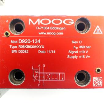 Proportional valve D920-134 Rev C 