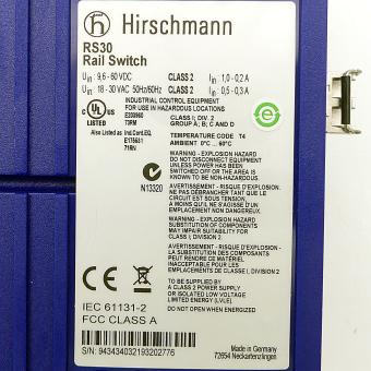 Industrieller Ethernet-Rail-Switch 