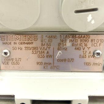 3 phase motor 1 LA5083-6AA20 