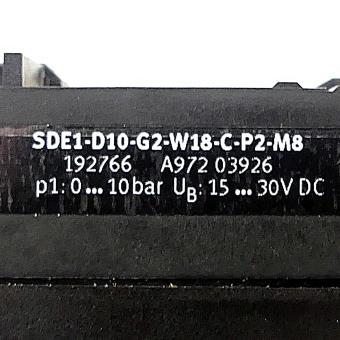 Drucksensor SDE1-D10-G2-W18-C-P2-M8 