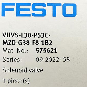 solenoid valve VUVS-L30-P53C-MZD-G38-F8-1B2 