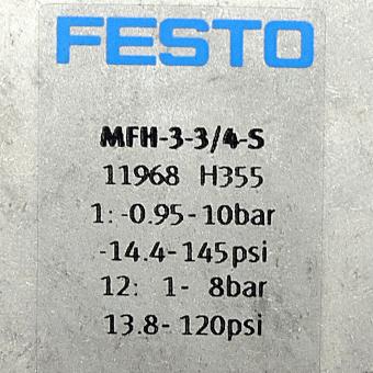 solenoid valve MFH-3-3/4-S 