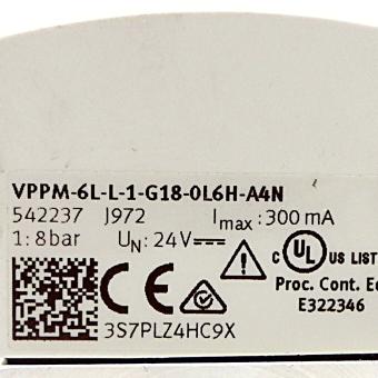 Proportional-Druckregler VPPM-6L-L-1-G18-0L6H-A4N 