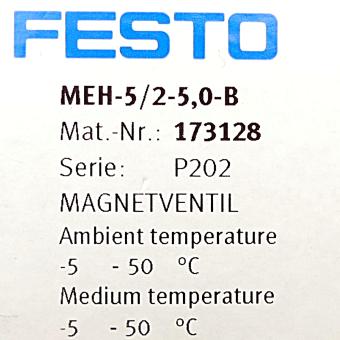 Magnetventil MEH-5/2-5,0-B 