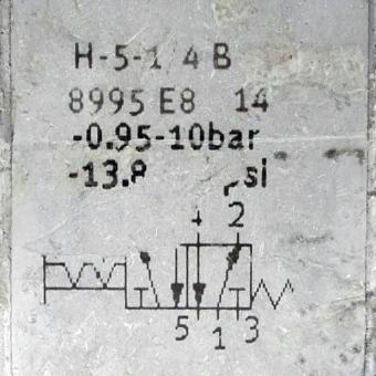 Hand-lever valve H-5-1/4-B 