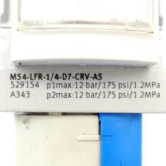 Filter-Regelventil MS4-LFR-1/4-D7-CRV-AS 