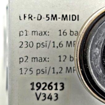 Filter control valve LFR-D-5M-MIDI 