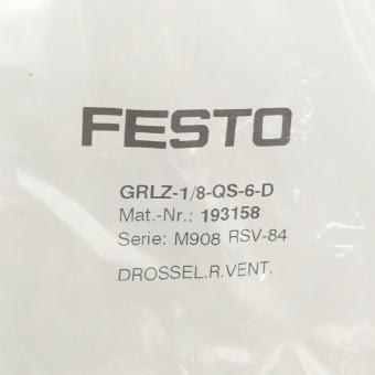 Drossel-Rückschlagventil GRLZ-1/8-QS-6-D 