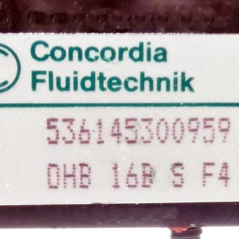 5/2 Way valve 0HB 16B S F4 