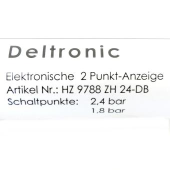 Differential pressure sensor 