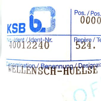 Wellenschutz Hülse 38 / 50 X 95 