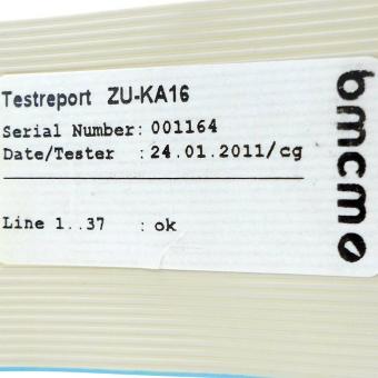 2x ZU-KA16 Anschlusskabel und Blende 