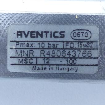 Mini slide MSC-DA-012-0100-MG-HM-HM-1L-M-S-0-0-BAS 