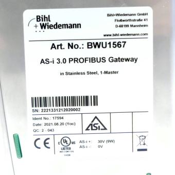 Profibus Gateway AS-i 3.0 17594 