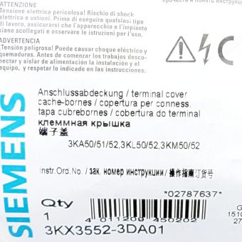 Anschlussabdeckung 
